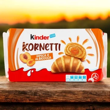 Kinder Kornetti barackos 252g