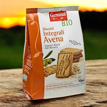Germinal Bio teljes kiőrlésű zabkeksz 300 gr