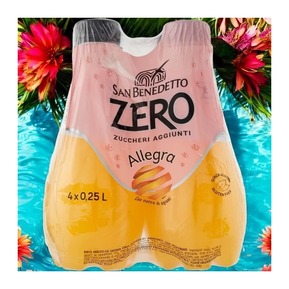San Benedetto Narancs 4*0.250 ml