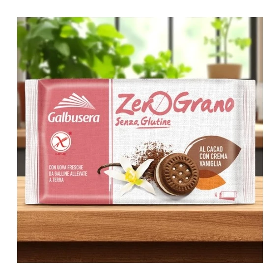 Zero Grano Kakaós keksz vaníliával 160 gr