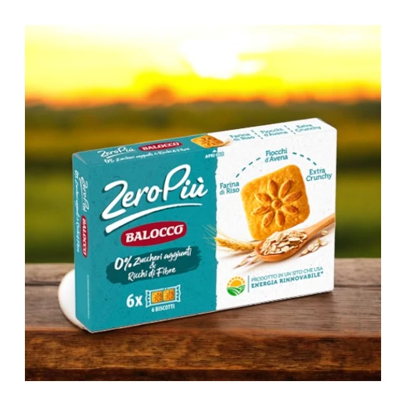 Balocco ZeroPiu cukormentes keksz 230g