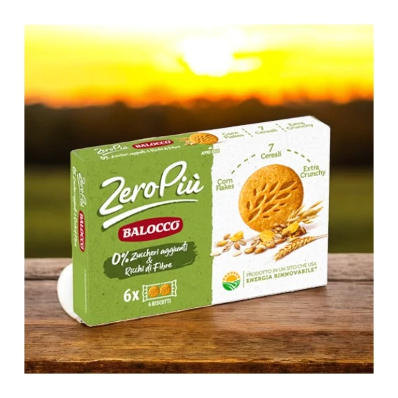 Balocco ZeroPiu cukormentes keksz 7 gabonás 230g