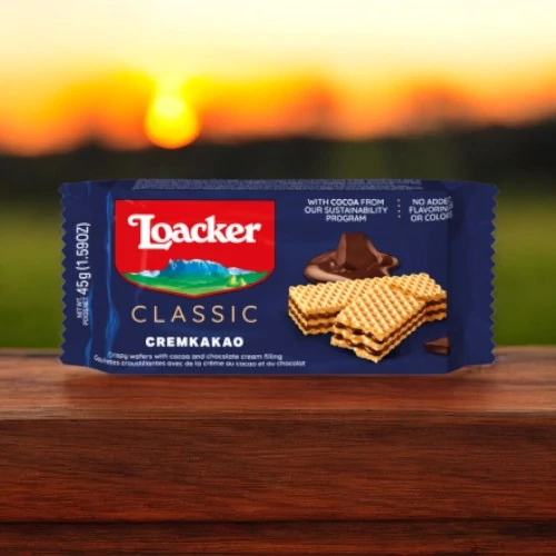 Loacker Classic kakaókrémes ostya 45 gr