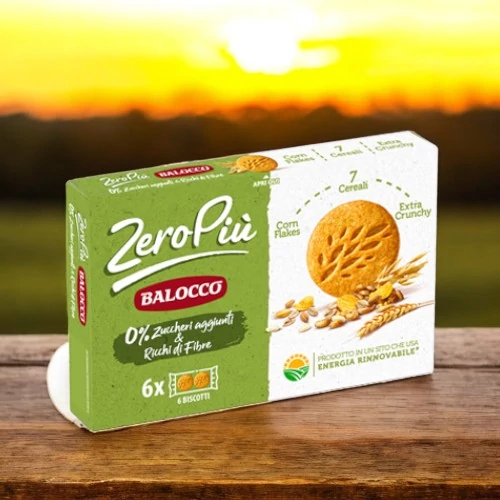 Balocco ZeroPiu cukormentes keksz 7 gabonás 230g